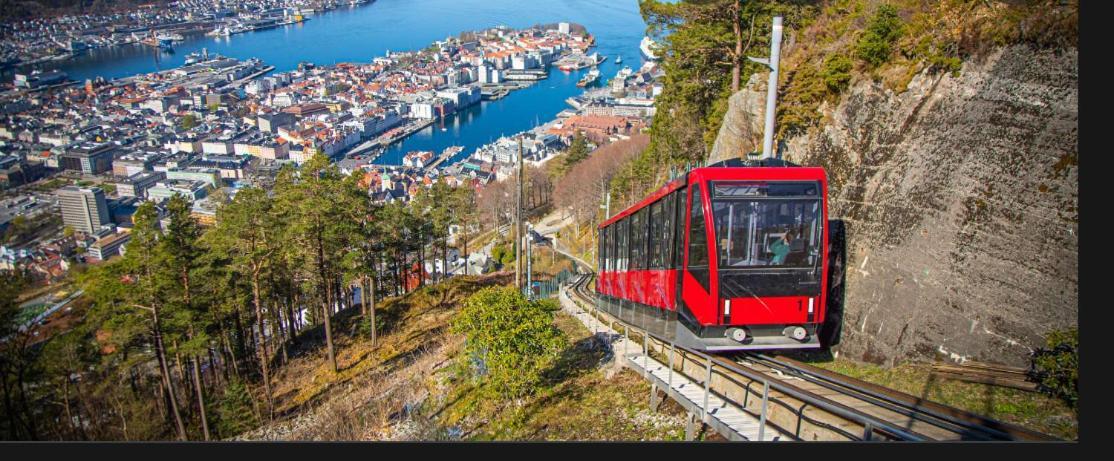 Sentrumsnaer Leilighet Med 3 Soverom. Bergen Exterior foto